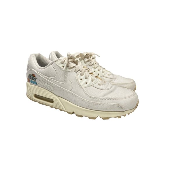 Nike Air Max 90 SE The Future is Equal Canvas Tennis Shoes Sneakers - Picture 1 of 10